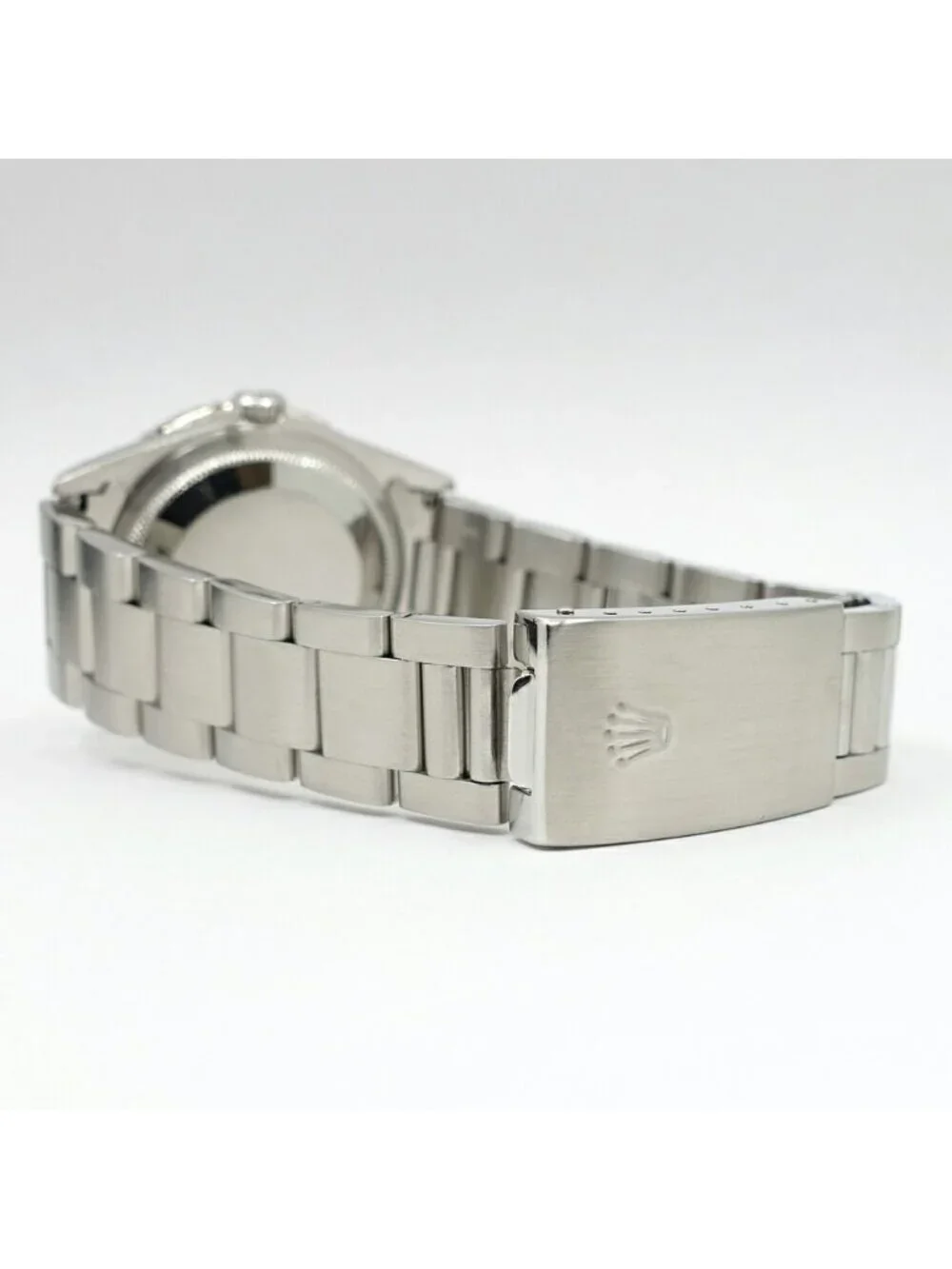 Rolex Datejust Thunderbird 36 SS 18k White Gold Dial Automatic Winding Watch